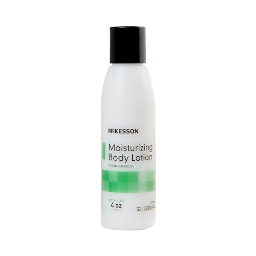 McKesson Hand and Body Lotion for Fragile Skin - Moisturizes Dry, Cracked Skin - Cucumber Melon Scent, 4 oz, 1 Count - image 1