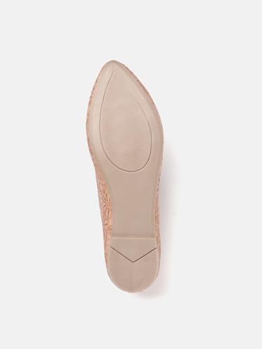 Image of Marc Loire Women's Slip-On Flat Ballerina Shoes for Casual Wear, Party and Formal Occasions
