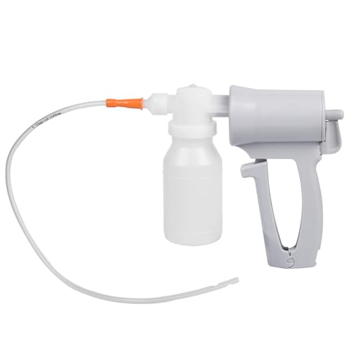 Bomba de succión manual Aspirador de esputo Dispositivo de bomba de succión de flema Respiratorio de mano para ancianos domésticos (Tipo B) Bomba de succión manual Aspirador de esputo Dispositivo de bomba de succión de flema Respiratorio de mano para ancianos domésticos (Tipo B)