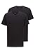 Produktbild BOSS Herren T-Shirt VN 2P CO Zweier-Pack T-Shirts aus Baumwolle mit V-Ausschnitt,Schwarz,XL