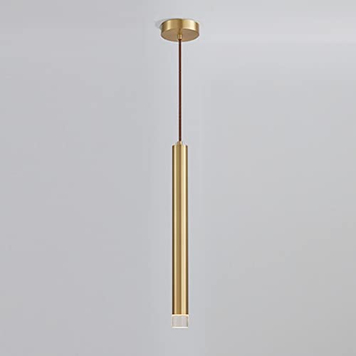 Suspension de la lampe moderne en or luxe LED pour un salon chic