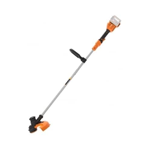WORX WG183E.9 Tagliabordi a Batteria 40 V (2 x 20 V) PowerShare - Non Include Batteria e Caricatore - Manico Regolabile - Testa a Doppio Filo