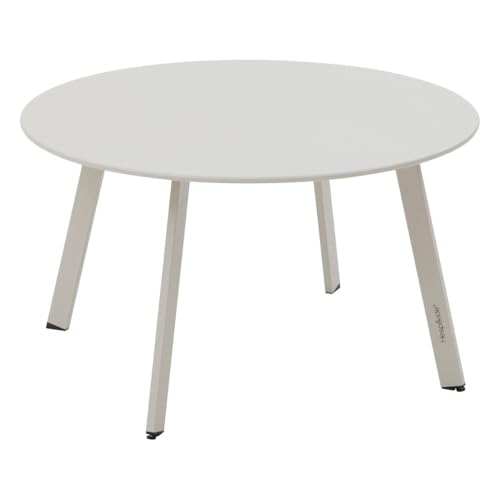 Hespéride - Table d appoint de Jardin Ronde saona Argile 70 x 40cm en Acier