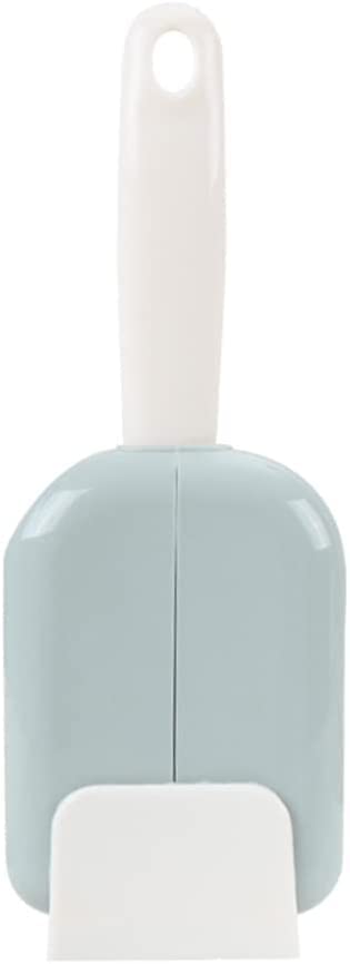 BeFunky Rice Cooker Spoon, Automatic Non- Stick Spatula Rack with Soft Grip Handle for Ice Flour Rice Popcorn Pet Food (Blue)