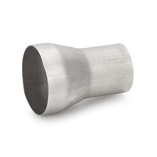 Image of A-KARCK Exhaust Adapter Connector 2 inch ID to 3 inchOD, Exhaust Pipe Reducer 4 inch Overall Length 304 Stainless Steel