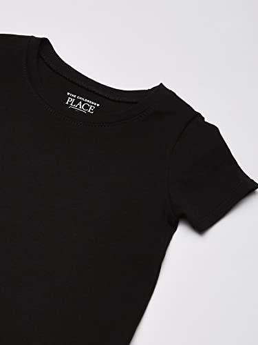 Image of The Children's Place Baby Girls' and Toddler Basic Short Sleeve Layering T-Shirts