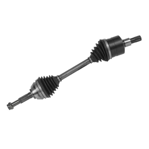 Image of Detroit Axle - Front CV Axles for 2002-2009 Chevy Trailblazer EXT Buick Rainier GMC Envoy XL XUV Olds Bravada Isuzu Ascender Saab 9-7x, 2003 2004 2005 2006 2007 2008 CV Axle Shaft Replacement