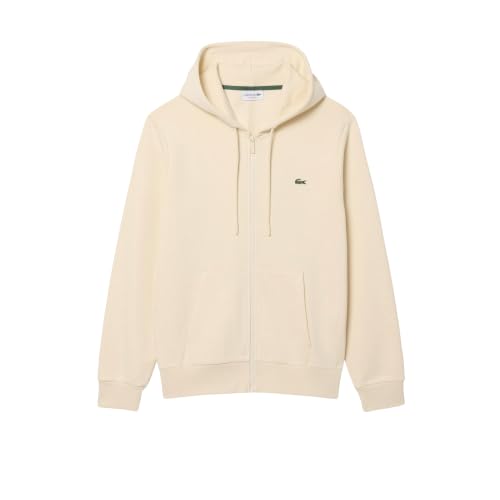 Image of Lacoste Men's Classic Fit Zipped Fleece Sweatshirt