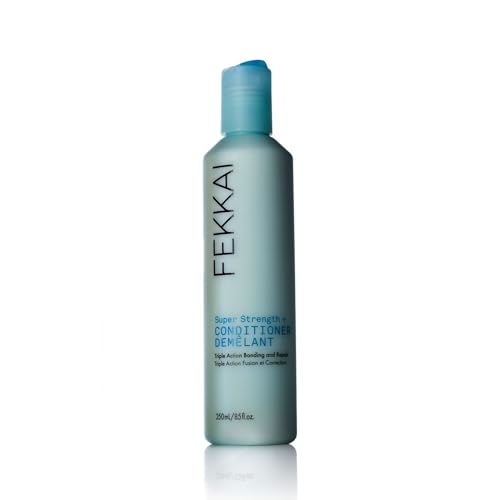 Fekkai Super Strength+ Protein PowerBond Conditioner - For Split Ends & Damaged Hair - 8.5 oz - Bonds, Repairs, and Protects - Free of Sulfates, Parabens, Phthalates - Vegan, Cruelty-Free