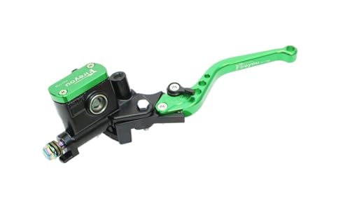 Pompe de frein maître-cylindre moto pour réparer un levier gauche mou sur guidon 22mm vert