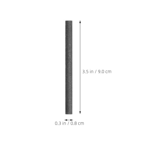 Varillas de electrodo de grafito de 9 cm para experimentos científicos y baterías, 18 uds 2