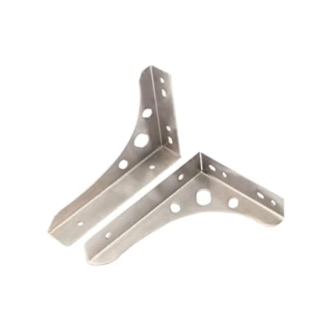 Supports d'étagère Angoily en acier inoxydable Cover