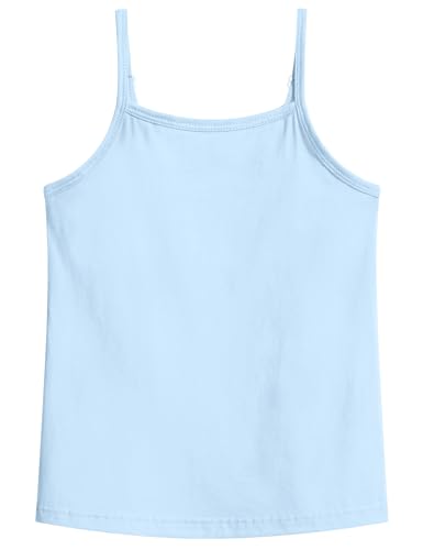 Image of Auranso Girls Undershirts Kids Camisole Toddler Adjustable Straps Tank Tops