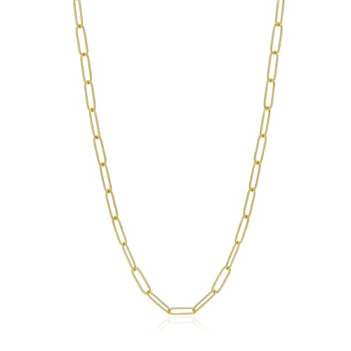 Collier Chunky Chain Oval & Barbell du quotidien au look de soirée