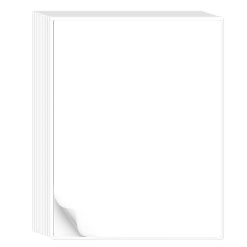 L LIKED 30 Matte Printable White Sticker Paper...
