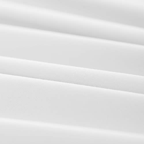 Moonlight Bedding Pillow Cases 2 Pack – White Pillowcases Envelope Closure Super Soft Brushed Microfiber Standard House Wife Pillow Covers, (50 X 75 CM) - Image 4