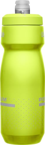 Image of CamelBak Podium Bike Squeeze Water Bottle, High Flow Easy Squeeze Design for Cycling Performance, 24oz, Lime