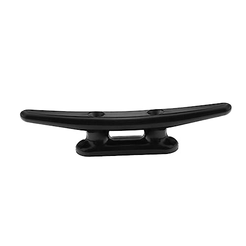 VICASKY Dock Cleat Black Nylon Cleat for Boats Durable Horn Shape Rope Holder Easy Installation Yacht Accessory for Securing Watercraft at Dock