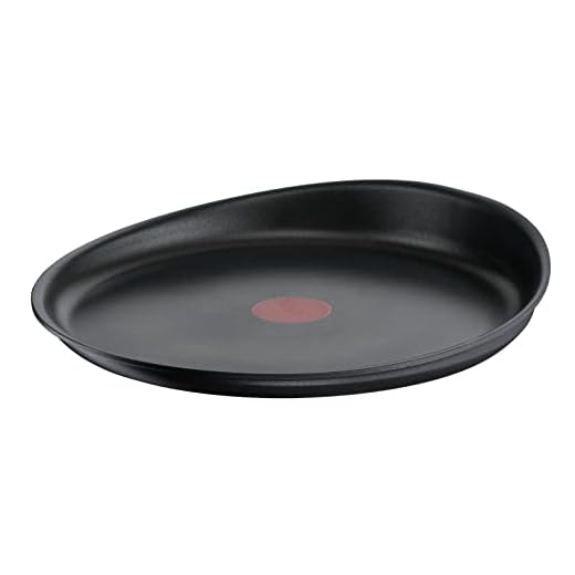 Tefal Ingenio Crêpepan 27 cm, inductie, antiaanbaklaag, gegoten aluminium, stapelbaar, vaatwasmachinebestendig, Eco Resist L8581004, zwart, anti-aanbaklaag