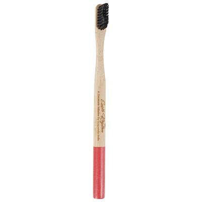 Soapworks The Environmental Bamboo Tooth Brush, Eco-Friendly, Compostable, Infused Charcoal Bristles, Non Toxic (Adult)