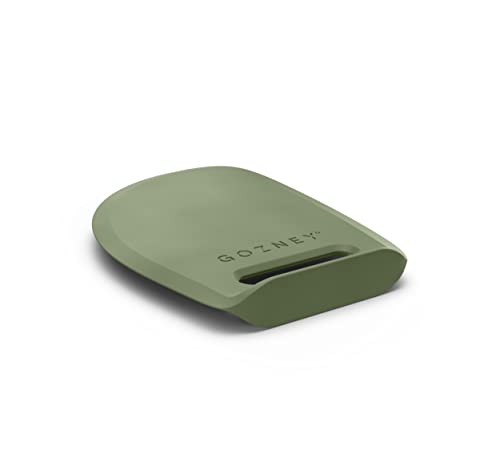 Gozney Dough Scraper, Green, Silicon Coating and Stainless Steel, Easy to Clean