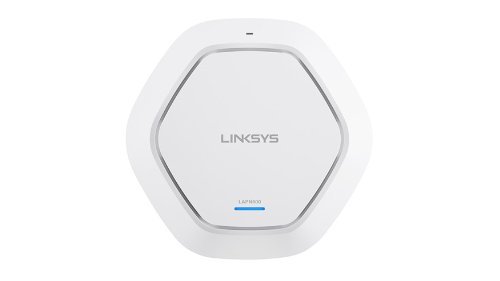 Image of Linksys LAPN600: Wireless Business Access Point, Wi-Fi, Dual Band 2.4 + 5 GHz N600, PoE, Range Extension via WDS and Workgroup Bridge (White)