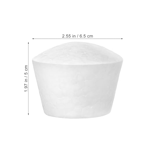 Modèle de gâteau en polystyrène blanc pour réussir vos décors de table légers