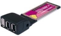 Exsys EX-6603E Firewire 1394a USB 2.0 Expresscard Adapter