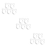 Ciieeo 15 Piezas tronzadora para metal Acero inoxidable molde de galletas Maquina de cortar
