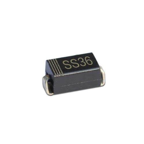 See full amazon price history chart for 25pcs SS36 60V 3A Schottky Diode Rectifier SMD DO-214AC SR360 25pcs SS36 60V 3A Schottky Diode Rectifier SMD DO-214AC SR360 (B0BTT8W6JM) Amazon Price History, Amazon Price Tracker