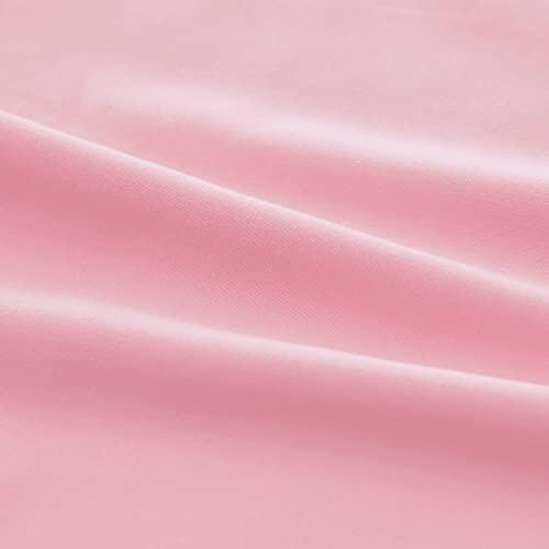 Image of EXQ Home Toddler Pillowcases 13x18 Travel Pillow Case Set of 2, Small Pillow Case Fits Baby Pillow Sized 12x16, 13x18, Kids Pillowcases 2 Pack Machine Washable with Envelope Closure(Pink)