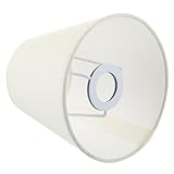 Ampoules candélabres - abat-jour de lampadaire : fabriqué en tissu, la structure fine peut protéger votre lumière et votre lampe de bureau de la poussière.