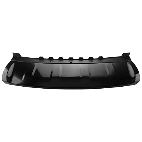 Fshero Riding Front Bumper Lower Skid Plate Board Fit For Range Rover Sport 2018 2019 2020, Glossy Black #TOP1