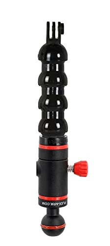 Brazo flexible Quick Release de liberación rápida con bola de 25 mm y soporte Action Cam para GoPro de 22 cm de largo FLEX-ARM 600S21QKR Cover