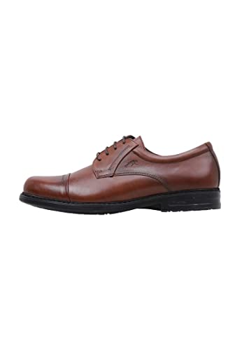 Fluchos Simon Zapatos de Cordones Derby, Hombre, Marrón (Libano 000), 41 EU (7.5 UK)