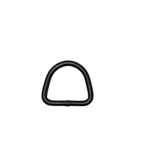 Anneau soudé inox 316 noir anti corrosion 8mm évite la rouille en milieu marin