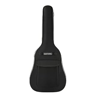 FEELMEET Sac De Guitare Gig Acoustique Sac À Dos Soft Softpofer Spolt Couvercle Couvre Couvre Acoustique Gigar Gig Cas… - Les Beatles, Paul McCartney, John Lennon, RIngo Starr, George Harrison