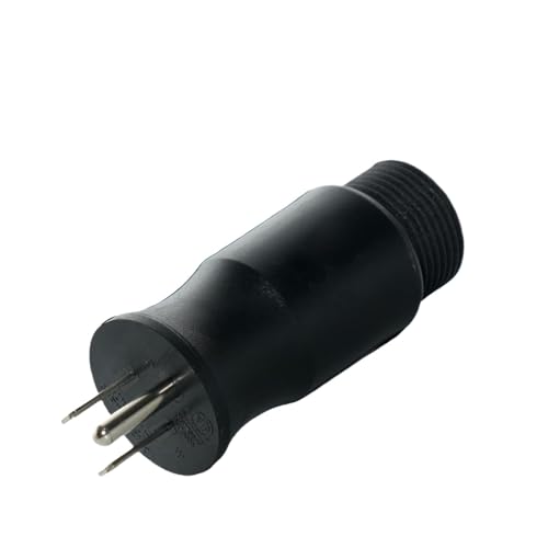 219261 Multi-Voltage Adapter Plug Compatible with Miller and for Hobart Welders, 115V 5-15P 4-Pin to 3-Prong Welder Plug Replacement for Welding Power Cord