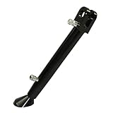 Motobiker 1pcs Adjustable CNC Aluminum Kickstand For Kawasaki ZX-6 ZX6R ZZR600 ZX-9R ZX-10R Black
