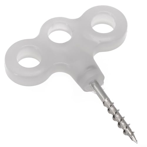 Pali per tenda filettati luminosi, progettati per l'uso in campeggio e attività all'aperto (bianco (luminosi))