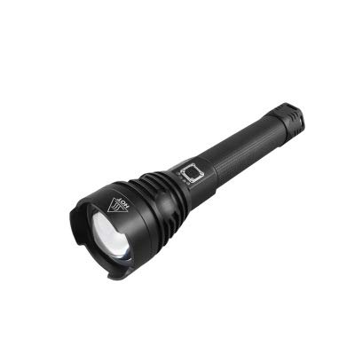 Lampe De Poche LED, Lampe De Poche Zoom Éblouissement, Lampe De Poche Rechargeable USB, Adapté pour La Spéléologie, Le Camping, La Chasse, La Plongée,B
