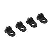 Akozon 10pcs Ganchos de Invernadero negro: Perchas de Servicio Pesado para Uso Interior/exterior, Vides y Plantas Trepadoras (BLACK)
