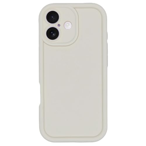 Image of Puxicu Slim Case for iPhone 17, Enhanced Camera Protection, Shockproof Skin-Friendly Touch Soft Case Cover for iPhone 17 Phone 6.3 inch, White