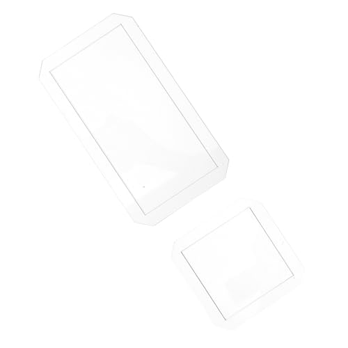 EPIGEIST 4 Piezas Plantillas Acolchado Rectangulares Acrílicas Transparentes Reglas Patchwork para Costura Manualidades DIY