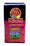 HEB Cafe Ole Whole Bean Coffee 12oz Bag (Pack of 3) (Sumatra Mandheling - Medium Dark Roast (Full Ci