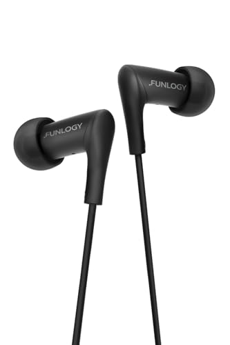 Image of FUNLOGY Wired Earbuds (3.5 mm, Black)