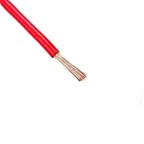 Flexible Kupferlitze, BVR Kupfer-Elektrodraht 10–20 AWG Mehrfarbig 450/700 Volt geglühtes...