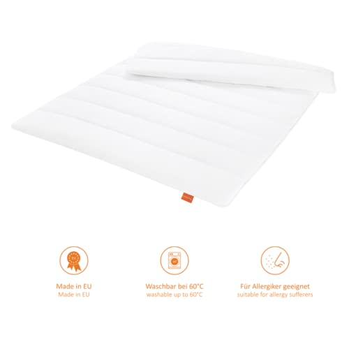 sleepling Energiespardecke, Winter Bettdecke 135x200, Winterdecke extra warm mit 1.685 gr. Füllgewicht, Winterbettdecke,100% Mikrofaser, Ökotex, 60 Grad waschbar