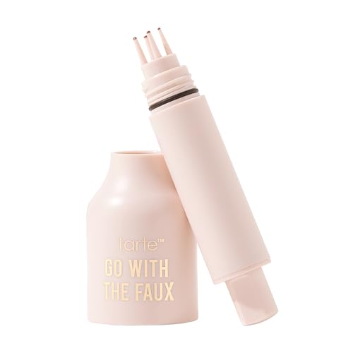 tarte go with the faux freckle stamp – Natural-Looking Freckle Pen for Sun-Kissed Buildable Makeup, Perfect for Travel, Vegan & Cruelty-Free, Full-Size, Medium