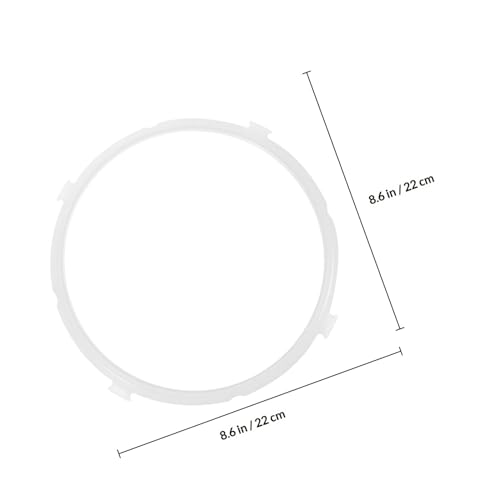 SEWACC Pressure Cooker Silicone Gasket Sealing Rings for Electric High Pressure Cooker 3l/4l Replacement Parts 2pcs Sturdy Silicone Seal Rings Accessories miniatura 2